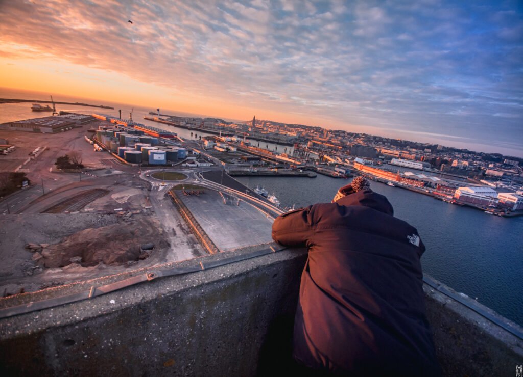 Photographie urbex et roofing au Havre par Vertiges Havrais (Vad Him)